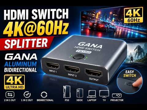HDMI Switcher vs Splitter: Which Do You Need?