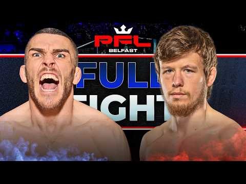 Bantamweight BRAWL! | Dean Garnett v Ciaran Clarke | Full Fight | PFL Belfast
