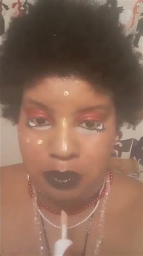 Goshikku Gyaru Makeup With Me #creative #creativemakeup #creativity #talent #talented