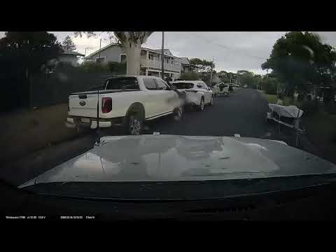 Terrifying Moment Lightning Strikes Near Car Caught on Dashcam