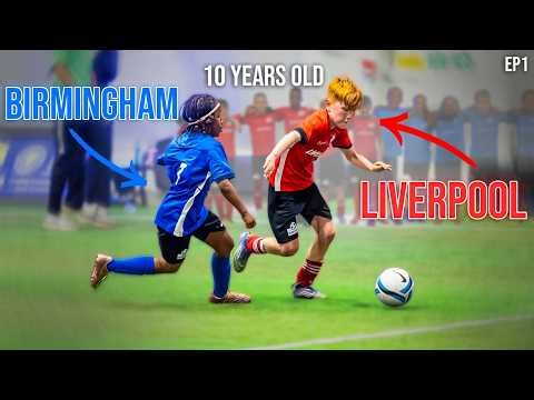Some of the BEST 10 year olds in the UK CLASH |LIVERPOOL VS BIRMINGHAM | Rep Your Endz UK U10s EP1