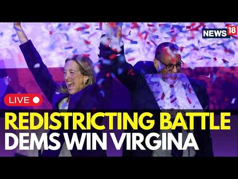 US NEWS LIVE | Virginia Voters Approve New Map Boosting Democrats Path to 4 Extra House Seats | N18G