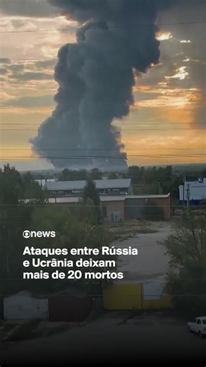 Ataques entre Rússia e Ucrânia deixam mais de 20 mortos