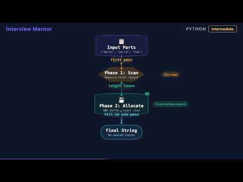 Why join() Beats String Concatenation in Python