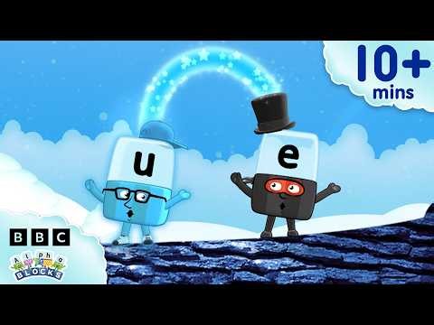 Long Vowels EW U_E UE | Lesson Twenty Nine - Phonics Made Easy | Alphablocks