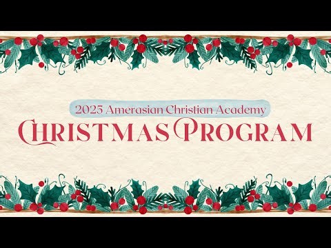 2026 ACA Christmas Program