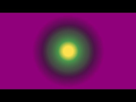 Purple, Emerald & Yellow Gradient with No Sound 🔇 Retro Screensaver for Mood & Aesthetic