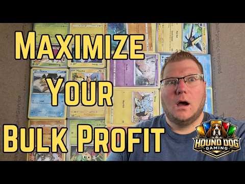 The REAL Way to Maximize BULK Profit When Selling Bulk on TCGPlayer Direct and eBay
