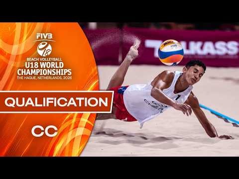 Qualification - Court 1 | Beach U18 World Championships 2026 | The Hague | 08.07.2026