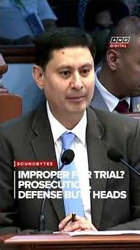 VP ON TRIAL DAY 2: Prosecution, defense butt heads at start of presentation of witnesses | ANC