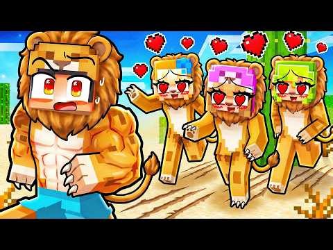 Omz LION LOVE CURSE in Minecraft!
