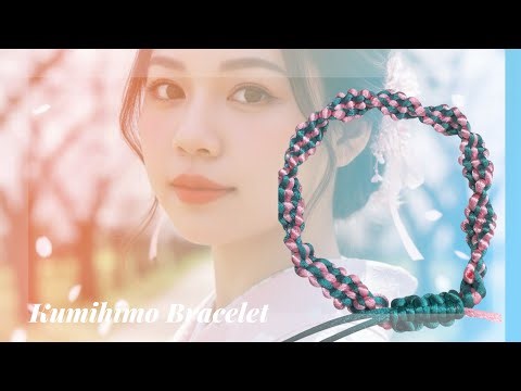 Kumihimo Braiding Bracelet #kumihimo 