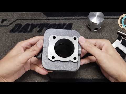 FANYUHE AMAZON PChome使用影片 日規 本田 HONDA GYRO UP 改裝46mm 汽缸 活塞 上下墊片シリンダーキット ジャイロアップ TA01 2ST ピストン リング