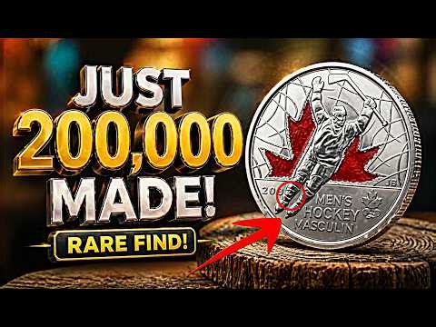 This Canadian Coin is Worth $200,000? 😱 Rare Hockey Coin Value Revealed!