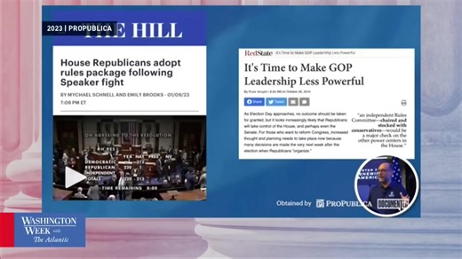 WATCH LIVE: Jeffrey Goldberg and his panelists discuss what’s left on President Donald Trump’s Project 2025 to-do list, and what it means for 2026. | Washington Week PBS