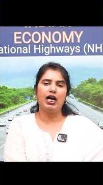 Why National Highways are India's Economic Arteries | Neelofer Suhelabano #shorts #upsc