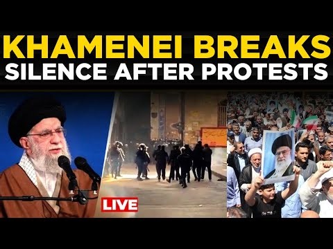 Khamenei LIVE: Iran Shaken by Protests as Supreme Leader Khamenei Speaks | Times Now World