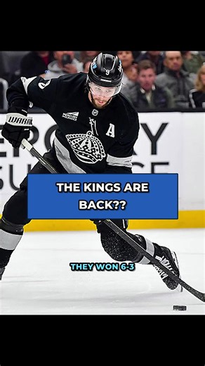 Are the Kings back in action after being the last winless team? #kings #lakings #nhl #hockey