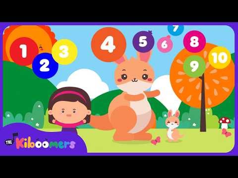 Jump, Freeze, and Count! | Number Songs for Toddlers | The Kiboomers