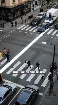 Road Par White Aur Yellow Lines Ka Matlab Kya Hai? 😱🛣️ #Shorts