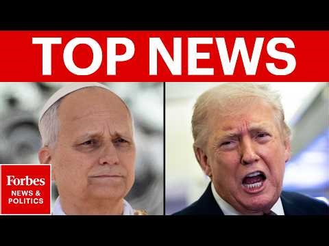 TOP NEWS: Trump Feuds With Pope Leo, Iran Port Blockade | Forbes News & Politics Channel