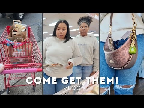 Ooh, They Got On My Nerves 😩 | Shopping With the Girls, GRWM, Decorate My Bag