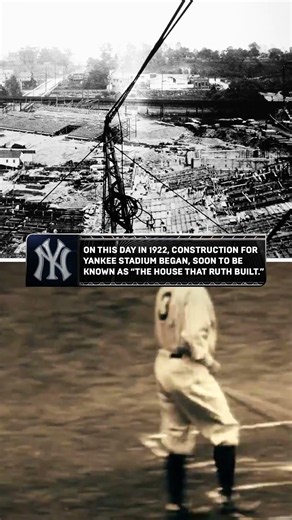 104 years ago today, the Yankees began construction on Yankee Stadium in the Bronx 🏟 #mlb #yankees