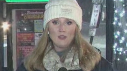 Newswatch 16's Emily Kress has the latest on the conditions in Stroudsburg. | WNEP-TV