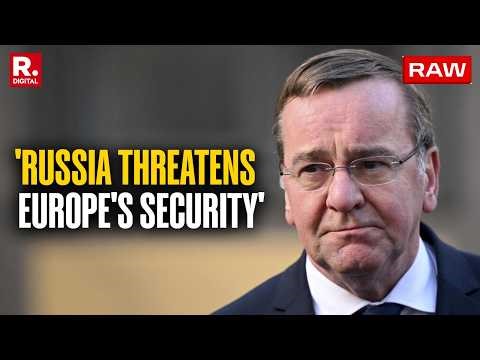 German Defense Minister Boris Pistorius Calls Russia as Main Threat To stability In Europe