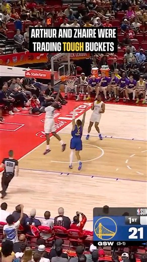 Arthur and Zhaire were getting TOUGH buckets #lakers