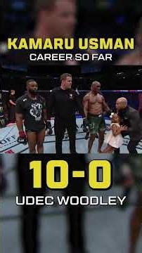 Kamaru Usman's Career So Far #ufcokc
