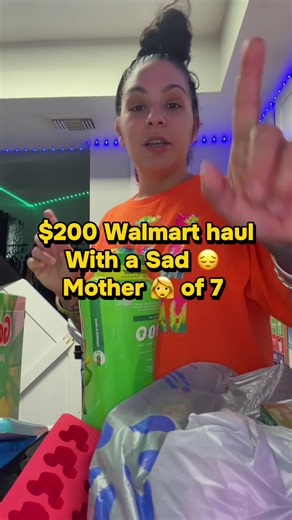 $200 Walmart haul for mom of 7 — affordable essentials