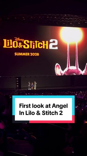 First look at Angel in #LiloAndStitch2, coming to theaters in Summer 2028. #movie #liloandstitch #disney #movietok