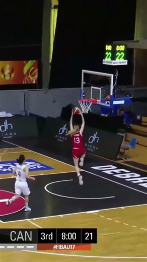 Wait… did she just dunk that?! 😱 #FIBAU17