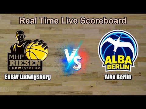 EnBW Ludwigsburg vs Alba Berlin Live Score - Germany Basketball Bundesliga