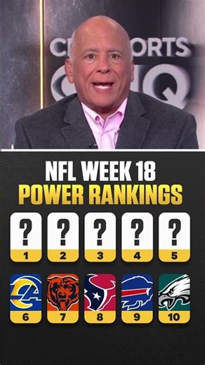 NFL Week 18 Power Rankings ✅ #nfl #nflfootball