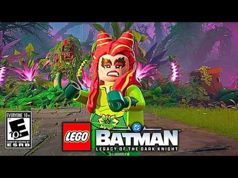 FULL Poison Ivy Boss Fight in LEGO Batman!
