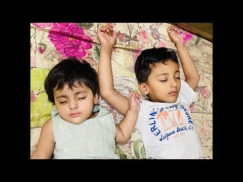 😴 Siblings Sleeping Peacefully Live | Cute Brother & Sister Sleeping ❤️ Live