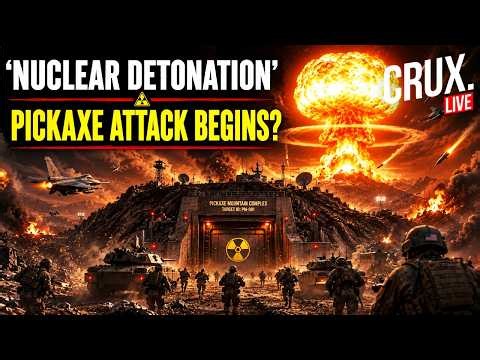 IRAN LIVE | Huge Blast Near Pickaxe Mountain, US Military Strikes Secret Nuclear Site? | IRGC