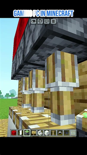 Ultimate Gaming PC Setup in Minecraft 💻✨ #GamingPC #MinecraftBuilds