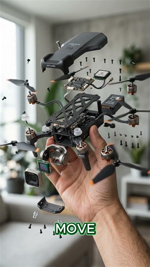 Inside a Drone: Exploded View Reveals Every Component