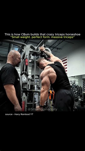 Chris Bumstead's Triceps Secret 🏆 | Single-Arm Reverse Pushdown Explained