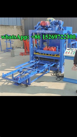 Maquina pequenas de fazer blocos de cimento tamanho, máquina automática de bloques #bloques #máquina