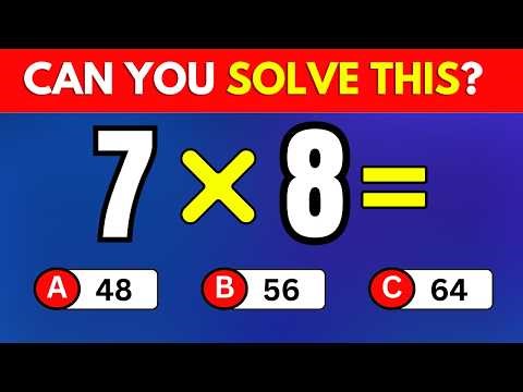 Can You Pass This Maths Quiz...? 🧠➗✖️ | Easy, Medium, Extreme