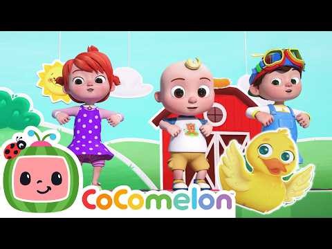 5 Little Ducks 🦆 Count & Dance With JJ! | CoComelon