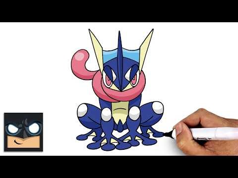 How to Draw Greninja | Easy Pokemon Drawing Tutorial for Beginners