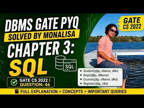 GATE CS 2022 | Question: 46 Consider the relational database with the following four schemas and