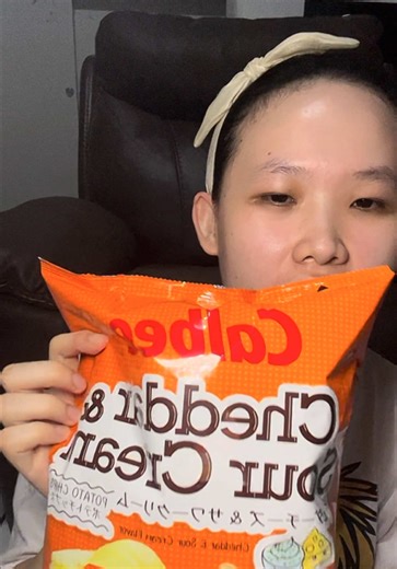 Calbee 🧡🧡🧡 #mukbang #chips #foodie #foodlover #fyp