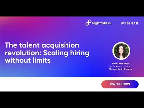 The Talent Acquisition Revolution: Scaling hiring without limits