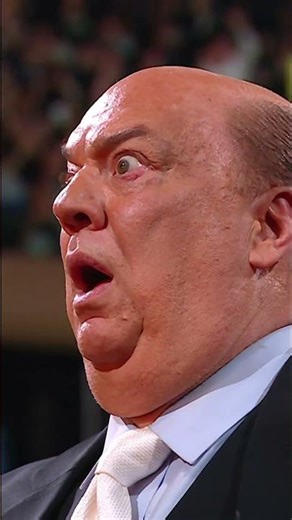 Paul Heyman's life flashed before his eyes 😭